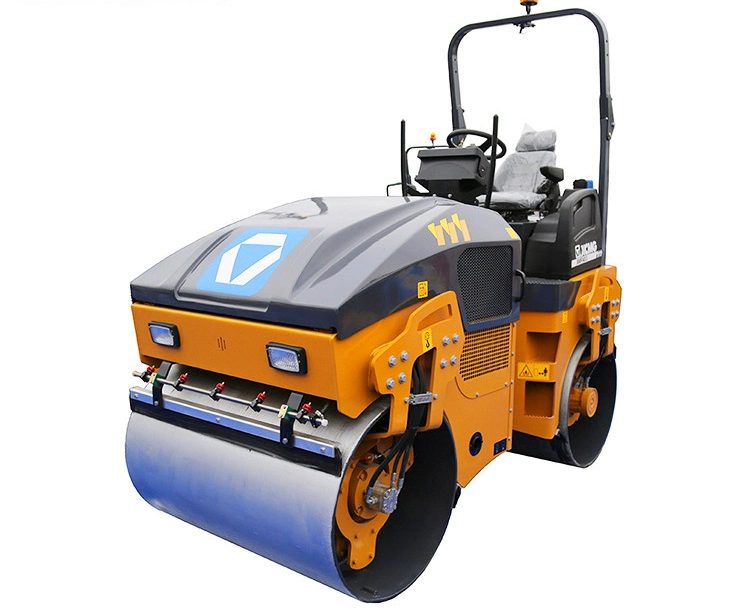 XCMG Official Mini Road Roller Xmr403 4 Ton Asphalt Double Drum Vibratory Road Roller Price