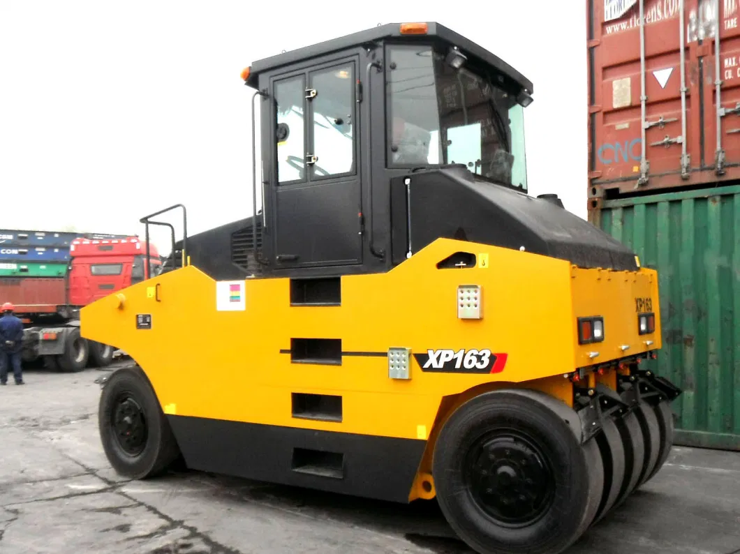 Acntruck Mini Tire Compactor XP163 Road Roller