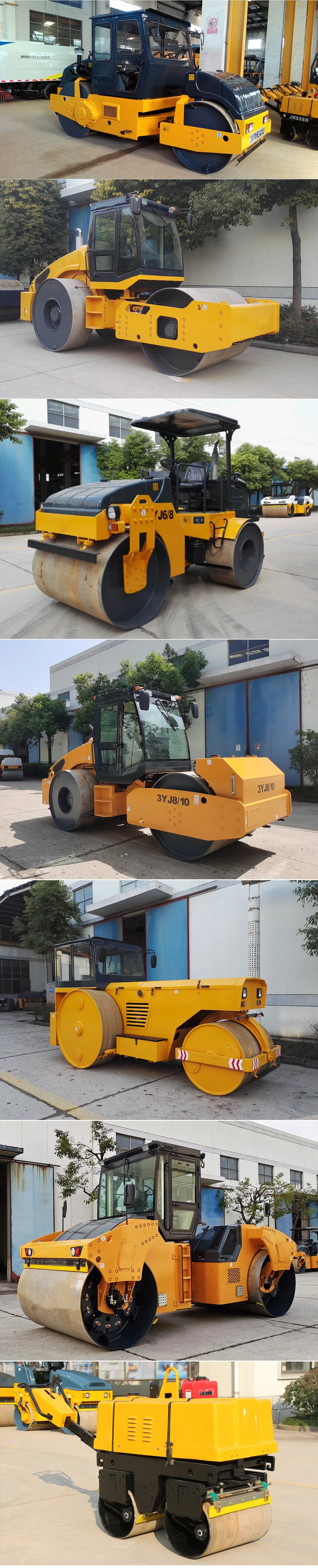 8ton Road Roller Construction Machine Mini Road Roller Compactor Rollers for Sale